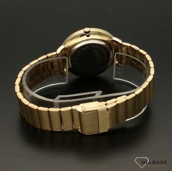 Zegarek damski na złotej bransolecie Bruno Calvani BC3354 GOLD. Koperta nie zawiera niklu i innych pierwiastków szkodliwych dla zdrowia. Wykorzystanie wysokiej jakości stali w deklu (dolna część zegarka) gwarantuje, że  (4).jpg